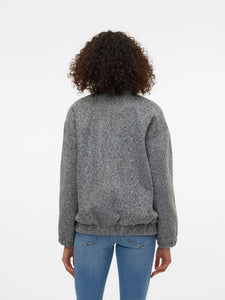 Vero Moda Grey Bomber Jacket