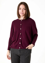 Load image into Gallery viewer, DREAMS Cashmere Touch Batwing Cardigan - Merlot