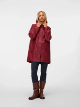 Load image into Gallery viewer, Vero Moda Raincoat - Red