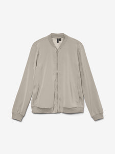 Vero Moda Beige Lightweight Bomber Jacket
