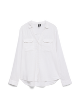 Load image into Gallery viewer, Vero Moda Linen Blend White Shirt
