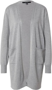 Vero Moda Longline Cardigan - Grey