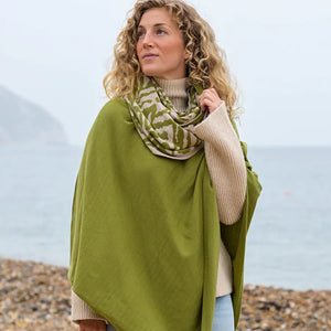 POM Green Recycled Blend Poncho