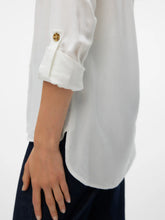 Load image into Gallery viewer, Vero Moda Pocket Front Shirt - White