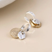 Load image into Gallery viewer, POM Solstice Worn Huggie Earings