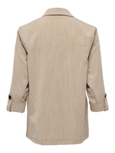 Load image into Gallery viewer, ONLY 3/4 Sleeve Lightweight Jacket - Beige