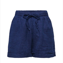 Load image into Gallery viewer, ONLY Indigo Seersucker Pull On Shorts