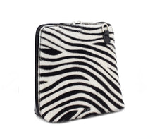 Load image into Gallery viewer, Leather Zebra Print Small Cross Body Bag