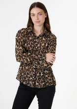 Load image into Gallery viewer, Dreams Leopard Print Chiffon Shirt