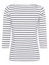 Load image into Gallery viewer, Great Plains White/Black Striped Top