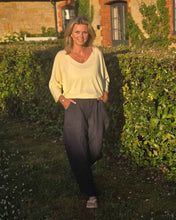 Load image into Gallery viewer, Cadenza Italy Summer Knitted Top - Buttery Yellow