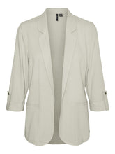 Load image into Gallery viewer, Vero Moda 3/4 Sleeve Beige Blazer