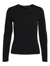 Load image into Gallery viewer, Black Basic Long Sleeve Top