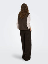 Load image into Gallery viewer, ONLY Baby Teddy Gilet - Chocolate