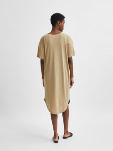 Jersey T-Shirt  Dress - Kelp