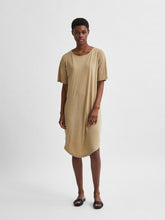Load image into Gallery viewer, Jersey T-Shirt  Dress - Kelp