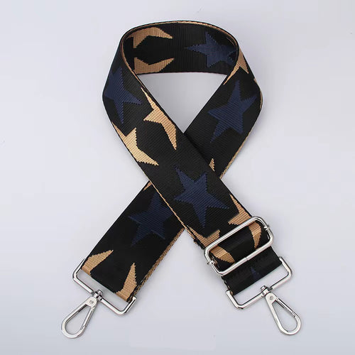 Navy & Black Star Detachable Strap