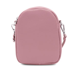 Pale Pink Leather Small Cross Body Bag